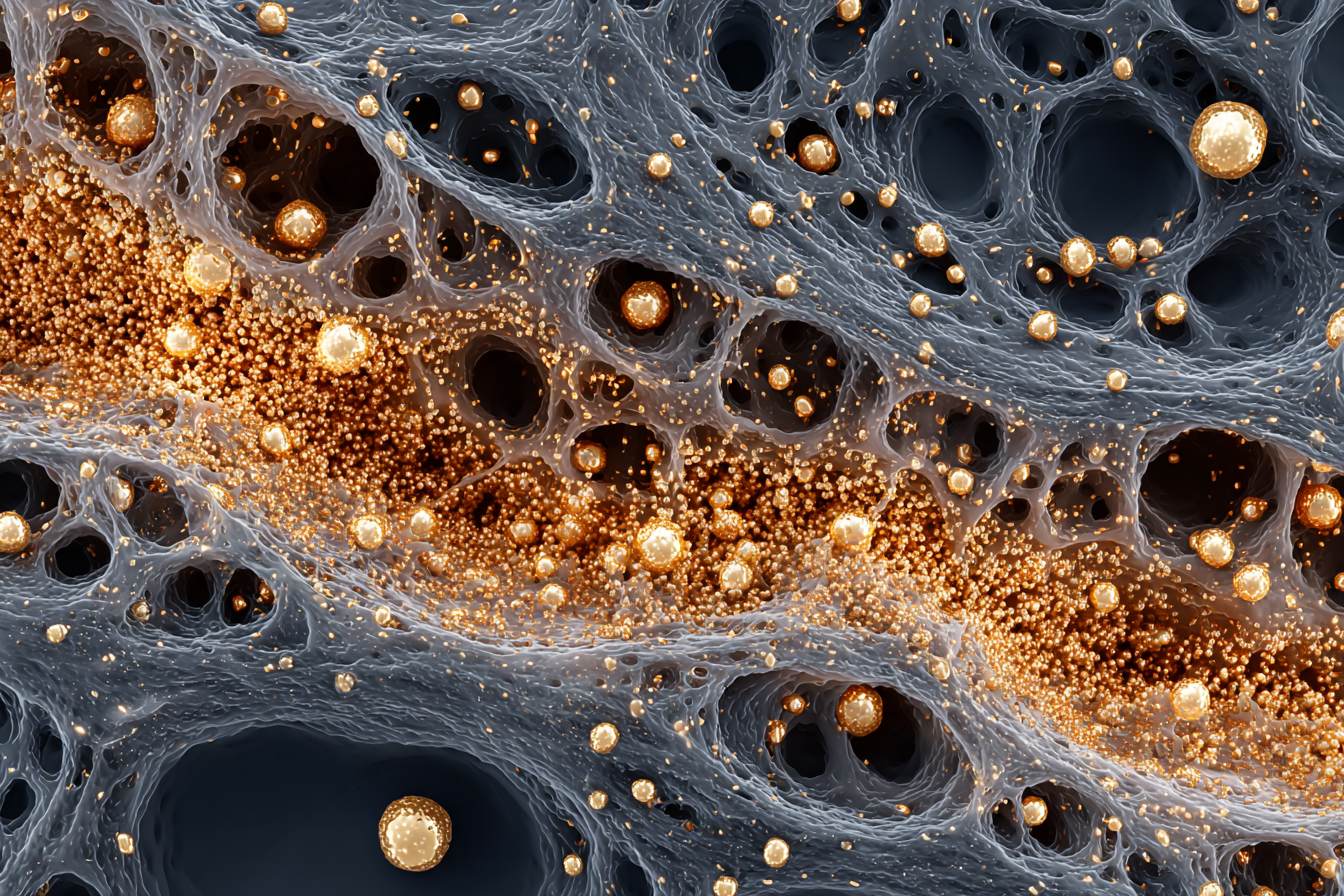 Extracellular matrix collagen fibers transitioning from healthy to fibrotic